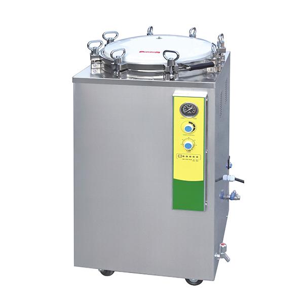 Bolt Door Autoclave Sterilizers Vertical Knob Control Safety Operation