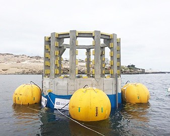 IMCA Standard PVC Material Salvage Balloon Open Bottom Parachute Underwater Lifting Bags