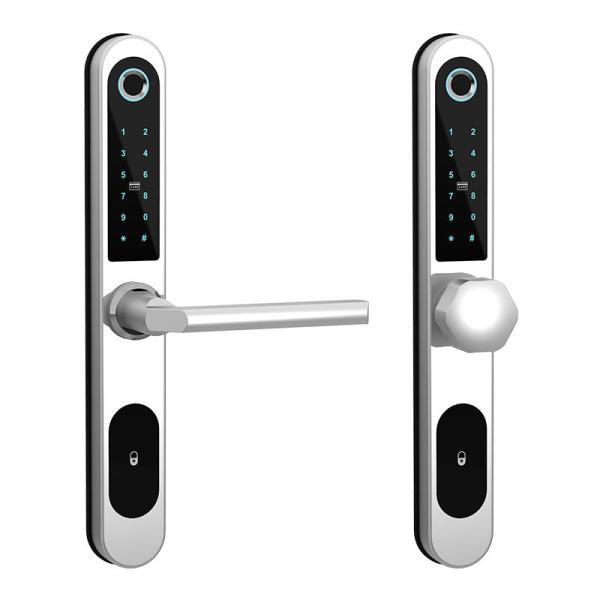 Узкий алюминиевый каркас Bluetooth Smart Door Lock для квартиры
