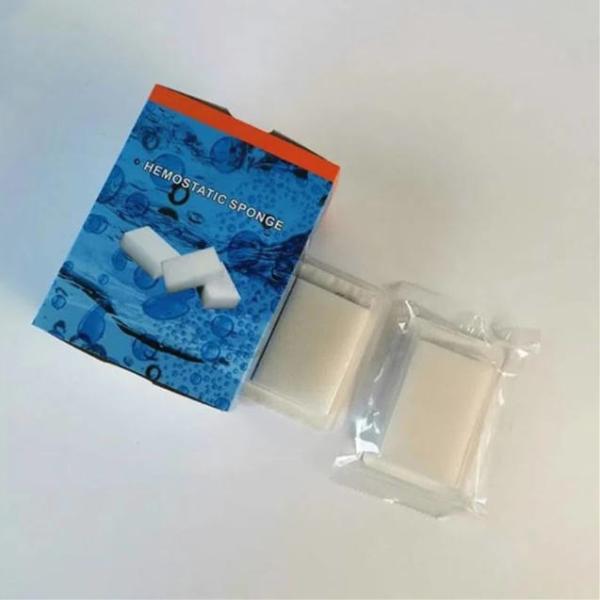 High Quality Absorbable Medical Dental Use Tactical Gelatin Hemostatic Sponge OEM Wholesale