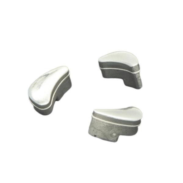 Poudre métallurgie usine de beauté accessoires d'instruments tête d'électrode métal moulage par injection de poudre transformation de l'acier inoxydable