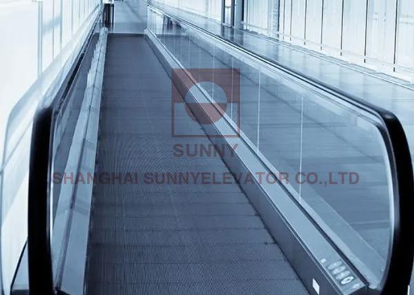 No Noise Moving Sidewalk Walkway For Centro Comercial Subway
