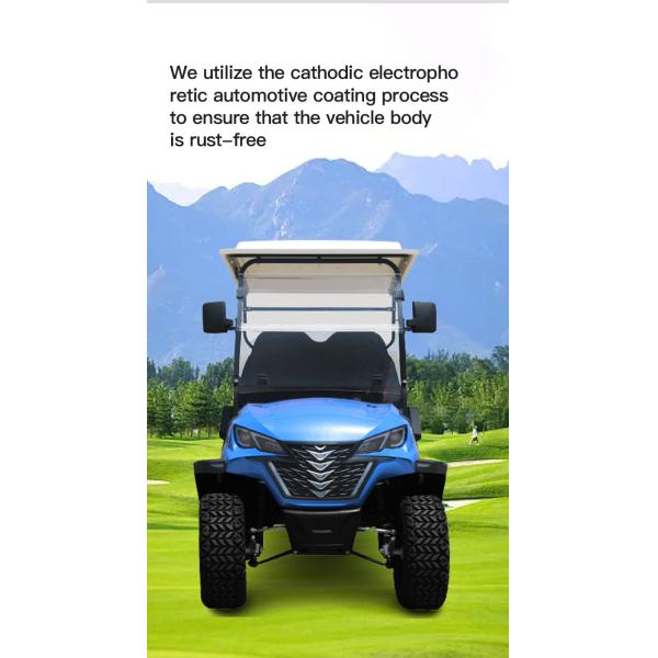 Trustworthy End Electric Hunting Golf Cart with 70-90km Driving Mileage and 4 2 Seats