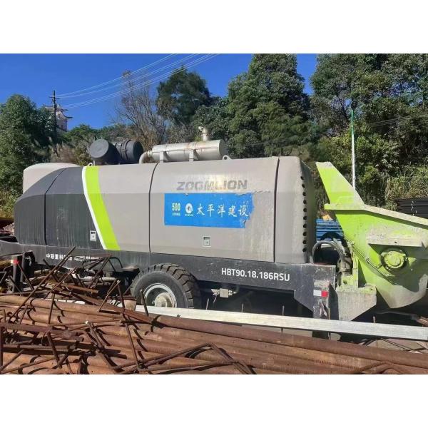 Zoomlion nouvelle pompe de traction moteur diesel pompe à béton avec alliage d'aluminium