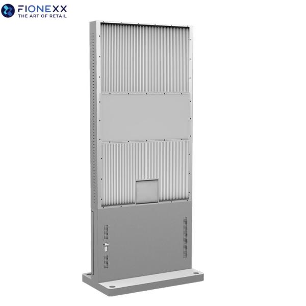 75''Plata AD Tablero de exterior Lcd quiosco de señalización digital externa 1650 * 928mm