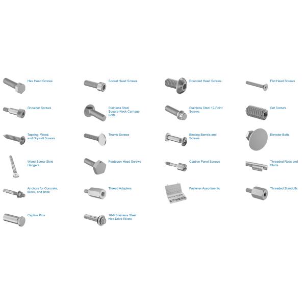 304 болта гайки нержавеющей стали привинчивают голову шестиугольника штанги потока шайбы
