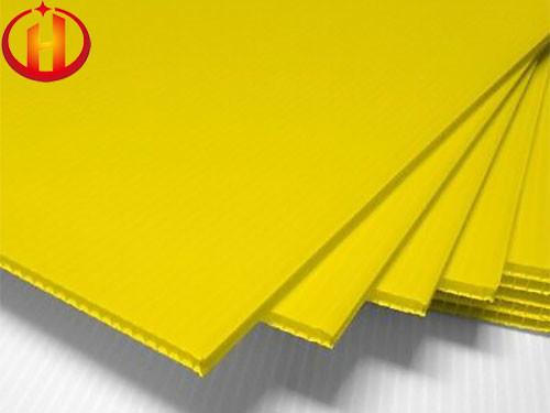 Corrosion Resistant Pp Corrugated Sheets 2mm Thickness 250GSM