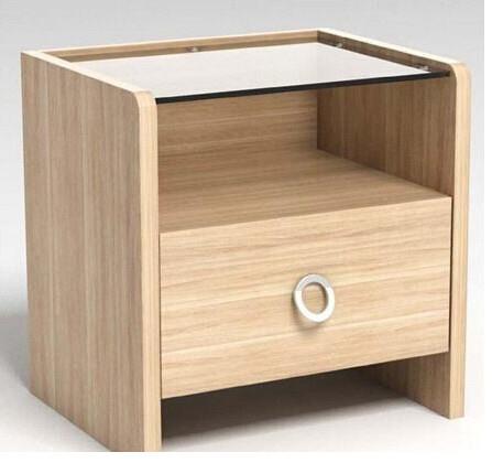 Modern cheap price small MDF wood bedside table/night stand  Wooden Bedside Table