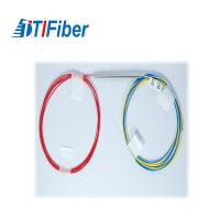 O tipo de aço divisor 1x2 do tubo do cabo ótico sem conector personalizou o comprimento