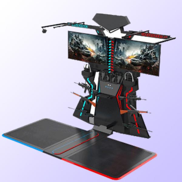 9D VR Arcade Shooter Indoor Commercial With HTC COSMOS Glasses