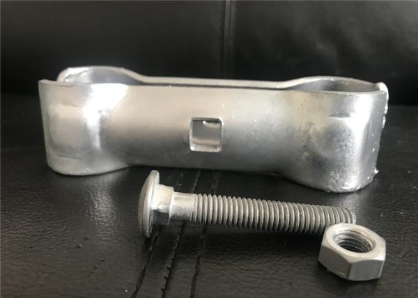 2/50mm75mm3inch /90mm3.5inch/100mm4inch temporary post centre distance Hot dipped Galvanized And Powder coated Clamp