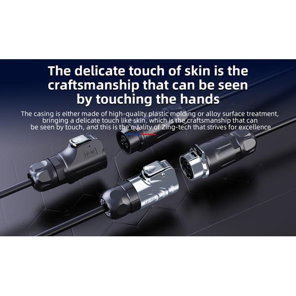 CNLINKO LP16 Industrial Plug and Socket Male Female M16 Round 2 Pin Waterproof Cable Connector