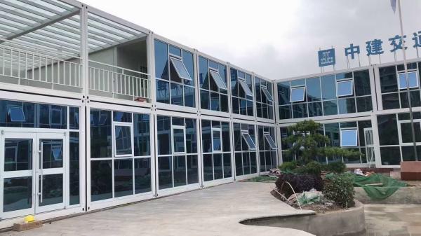 Casa de contêiner dobrável de 40 pés com painel de sanduíche online agora
