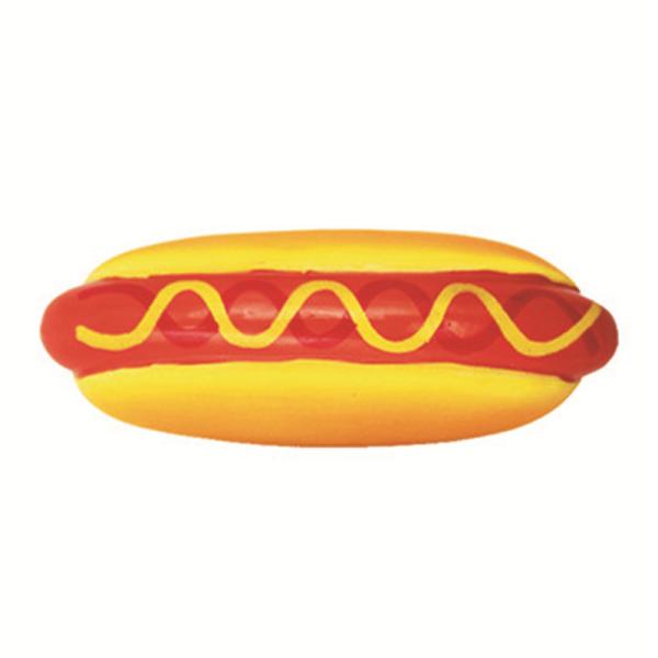 Bite 6cm Natural Rubber Latex Pet Toys , Soft Rubber Squeaky Dog Ball