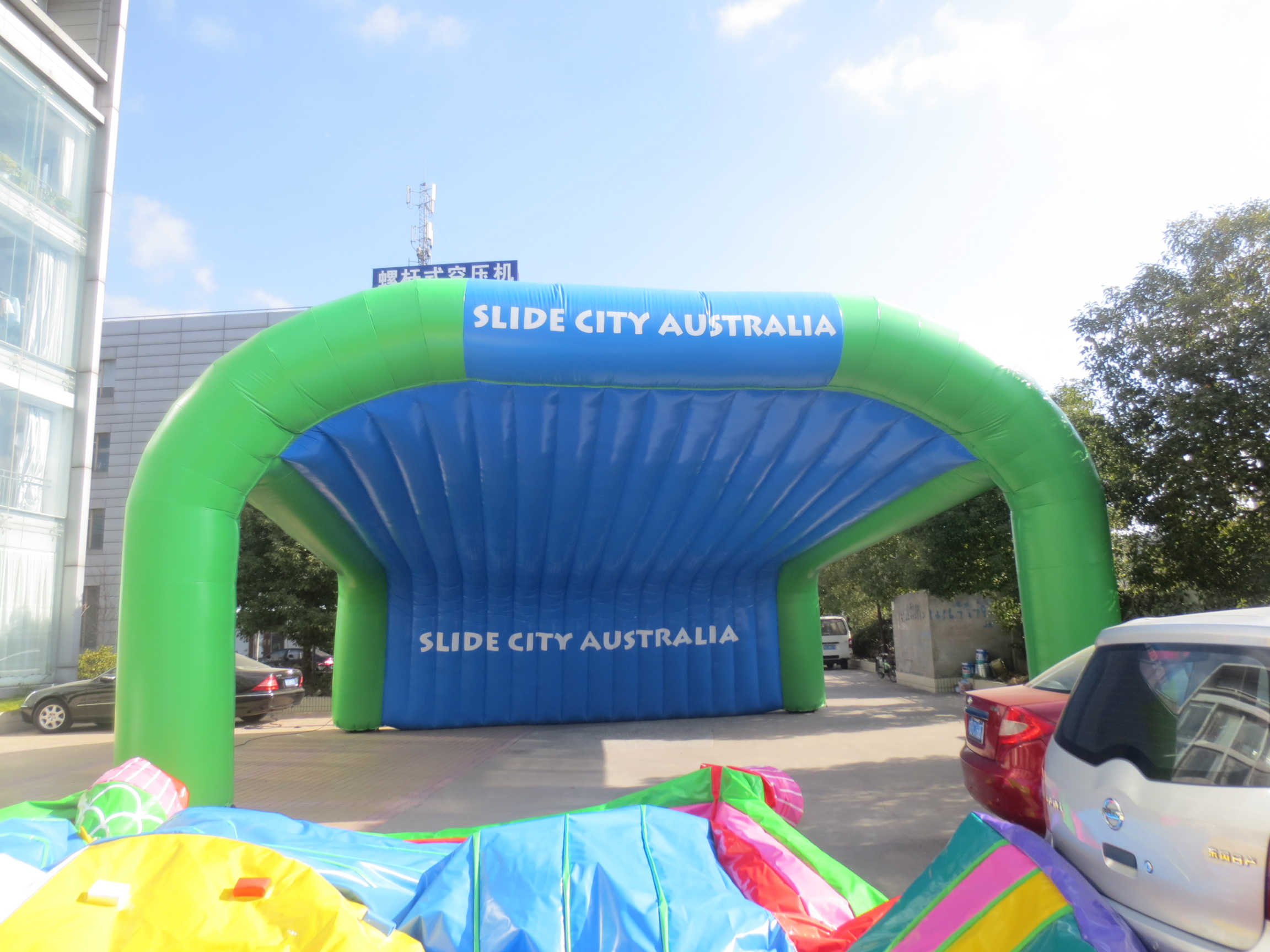 Wholesale Advertising Inflatable Tent Air Tight Inflatable Arch Tent Funny Portable Dome Tent for Camping Party