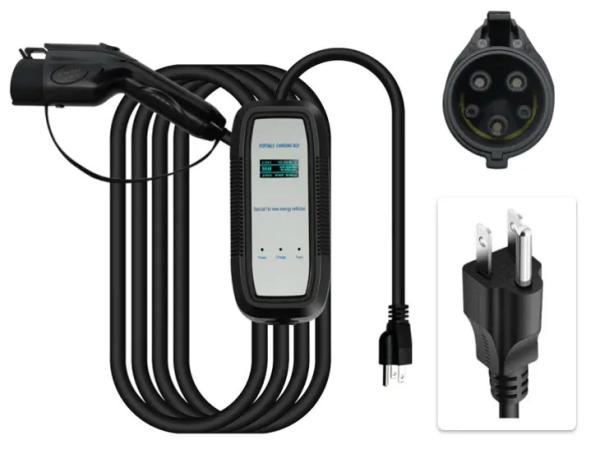 Carregador de combustível para veículos elétricos de alta resistência à chama