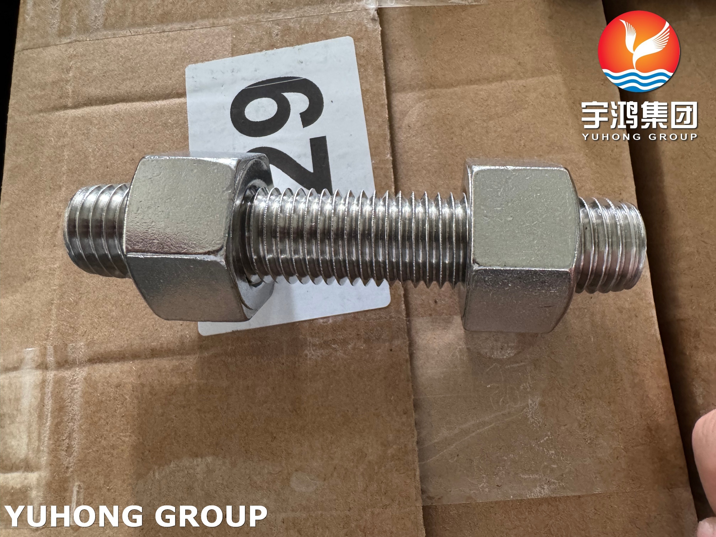 ASME Compliant ASTM A193 B8M Stud Bolts For Corrosion Resistant Heat Exchangers