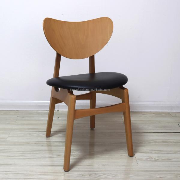 General Home Furniture Modern Upholstery Seating Solid Wood Dining Chairs for Home Bar