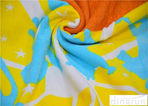100% Cotton Personalized Beach Towels For Kids Different Color