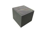IP65 a évalué solaire en bas de l'aluminium concis de bougeoir extérieur de mur de lumières de mur