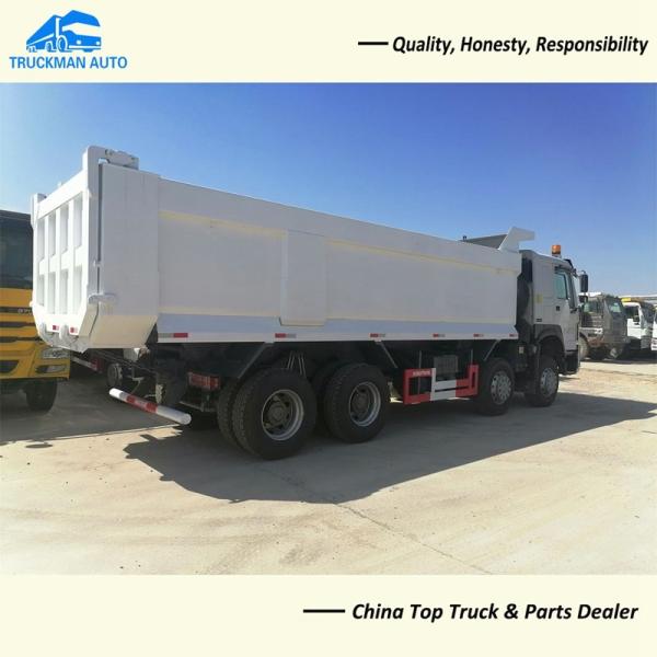 Euro 2 Engine 40 Ton 371hp Sinotruk Howo 8x4 Dump Truck