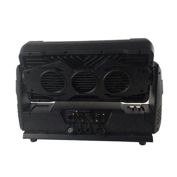 60*12W RGBW Waterproof o projetor exterior conduzido da construção da iluminação da lavagem da parede