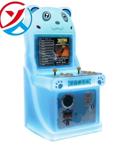 Fábrica de máquinas de videojuegos con joystick que funcionan con monedas, máquina de juegos de arcade para niños