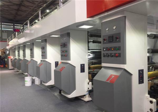 CPP PVC Computerized Rotogravure Printing Press , Rotogravure Cylinder Printing Machine