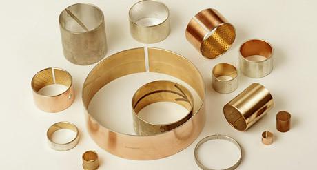 SAE 1010 Bimetallic Slotted Self Lubricated Bearings