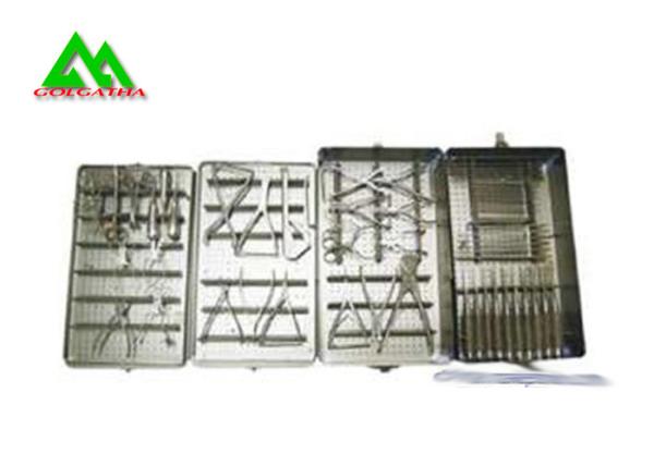 Antibacterial Facial Surgery Instrument Kit , Orthopedic Plate Instruments Kit