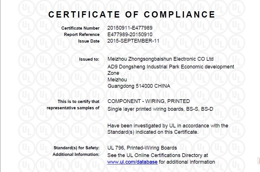 Shenzhen Shinelink Technology Ltd Сертификации