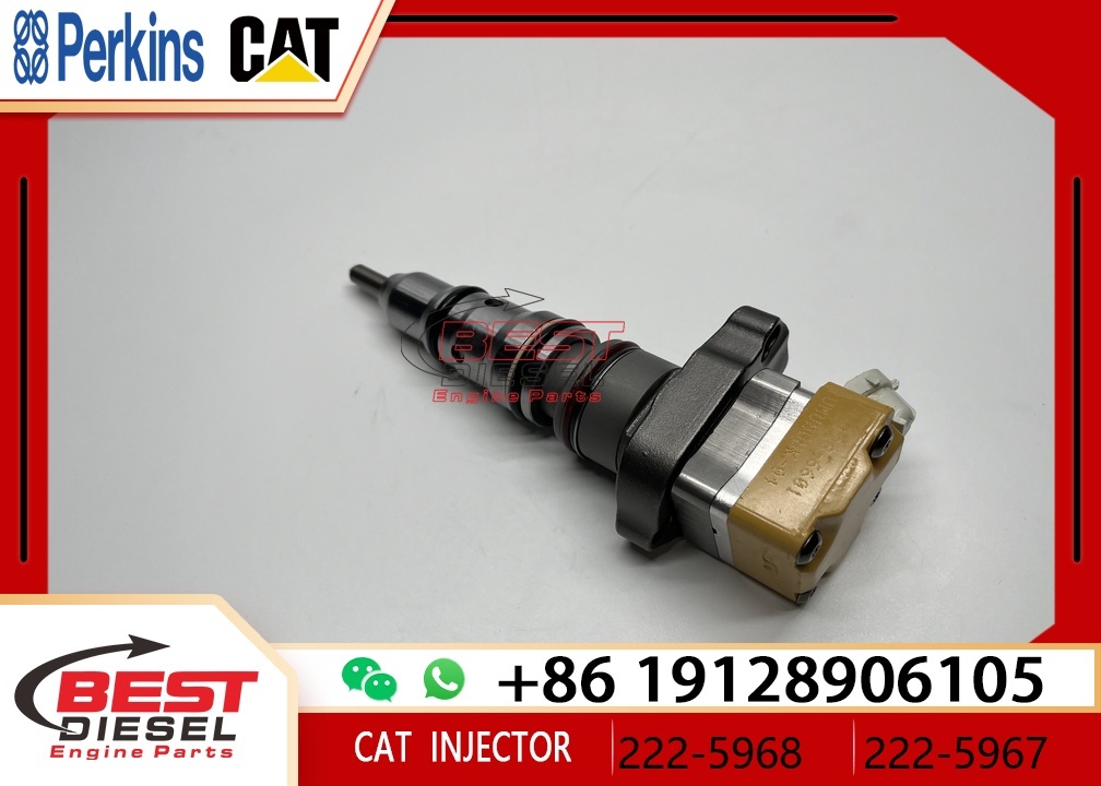Caterpillar original Caterpillar 222-5968 diesel fuel injector replacement for OEM 3408 3412 engine common rail new injector original new injector