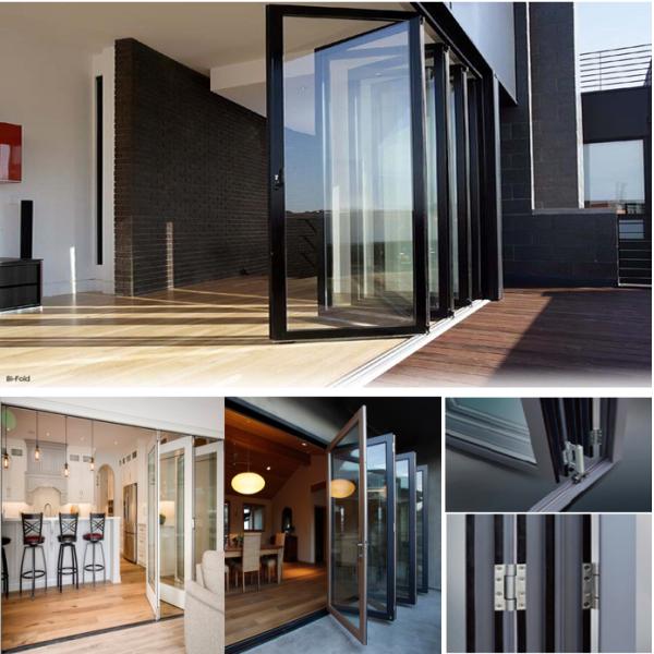 Soundproof Commercial Aluminium Doors , Interior Aluminium Sliding Patio Doors