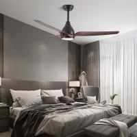 Dimmable Remote Control ABS Ceiling Fan Light Helicopter DC Motor Modern LED Ceiling Fan