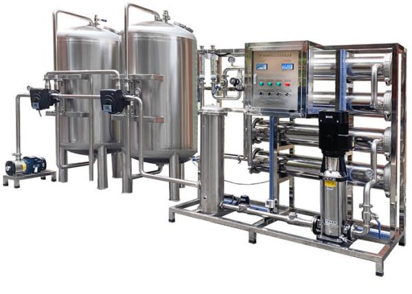 Stainless Steel 4000LPH Underground Water Purifier Machine RO Treatment System For Bottle Drinking Industrial