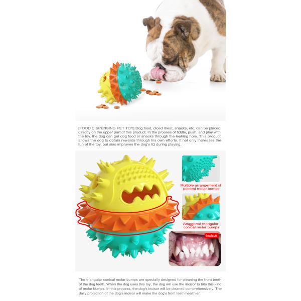 Pet Products Hot Style Pet Dog Grinder Stick Squeaking Dog Toy Squeaking Football