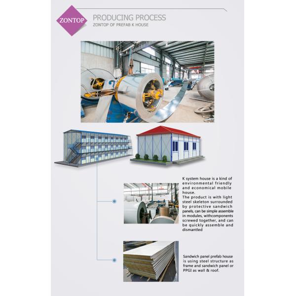 Zontop Modern Luxury Quick Concrete Construction Prefab Modern Design House 40Ft Building Villa Prefabricated House