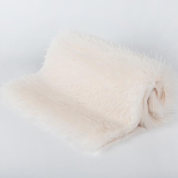 Custom Colors Body Faux Fur Fabric Knitted 100% Polyester for Lady's Coat Garments