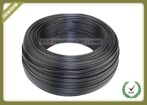 Fiber Optic FTTH Aerial Drop Cable 1 Core Three Steel Wires Special For Outside Use