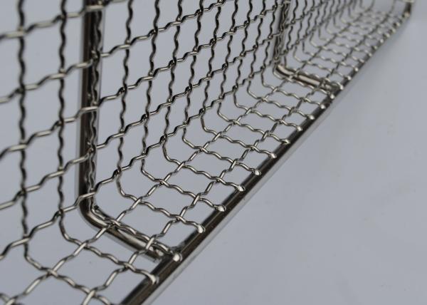 Produto comestível que coze o fio de aço inoxidável Mesh Cable Tray do GV 1.5mm