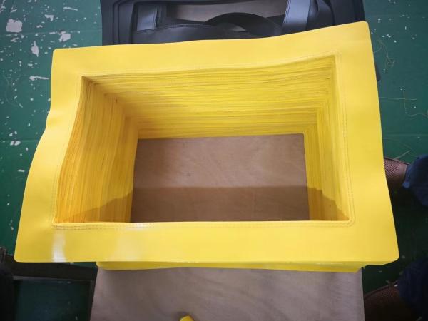 high quality sewn bellows yellow colour for flow waterjet machines  standard waterjet pure waterjet dymanic waterjet