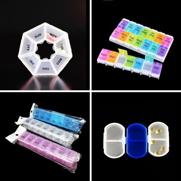 Лекарство таблеток фабрики сразу портативные & организатор коробки таблетки держателя витаминов