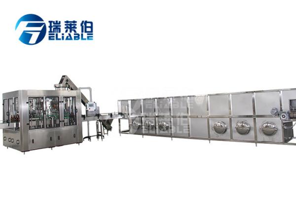 Máquina de engarrafamento de madeira do vidro de água de soda do pacote, equipamento de enchimento líquido