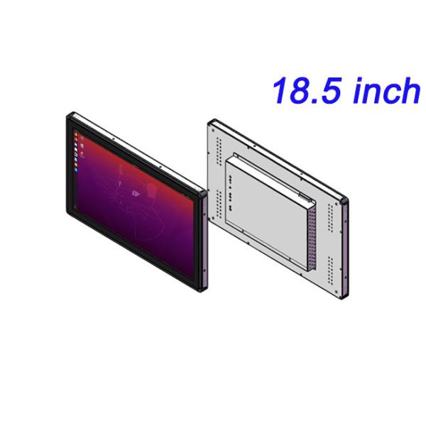 18.5-Inch Linux Embedded Monitor for Smart City Displays, Industrial Automation Systems, Command Centers, and Logistics Applications