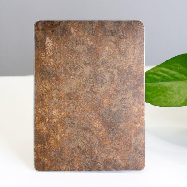 201 304 316 нержавеющая сталь Pvd покрывает античный бронзовый металлический лист