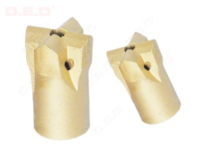 Velocidade alta da metragem do bocado transversal de bocado de botão R38 da linha do diâmetro 38mm da precisão