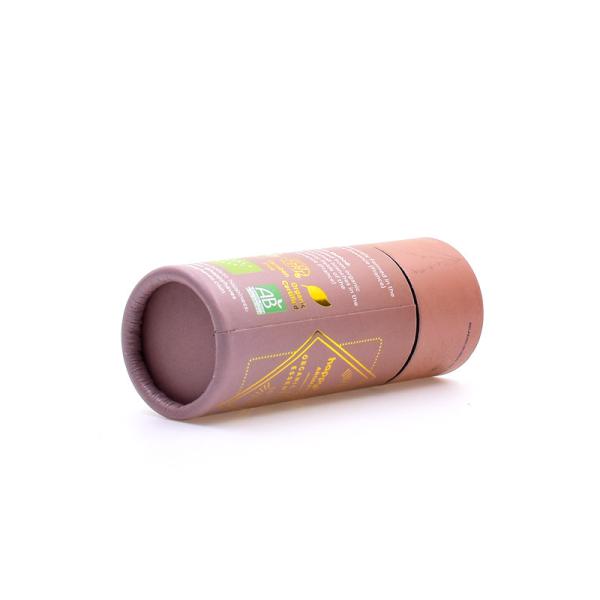 Round Pantone Color Spot UV Paper Tube Packaging