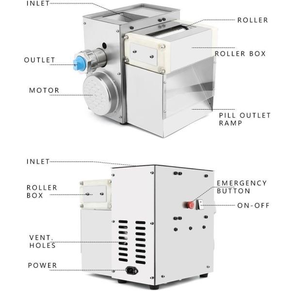 31 KG Small Dough Dividing Machine for Sugar Sprinkles and Cassava Ball Production