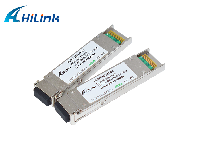 10G XFP 80KM SFP+ ZR 1550nm SMF 80KM Двойной LC DOM SFP-передатчик