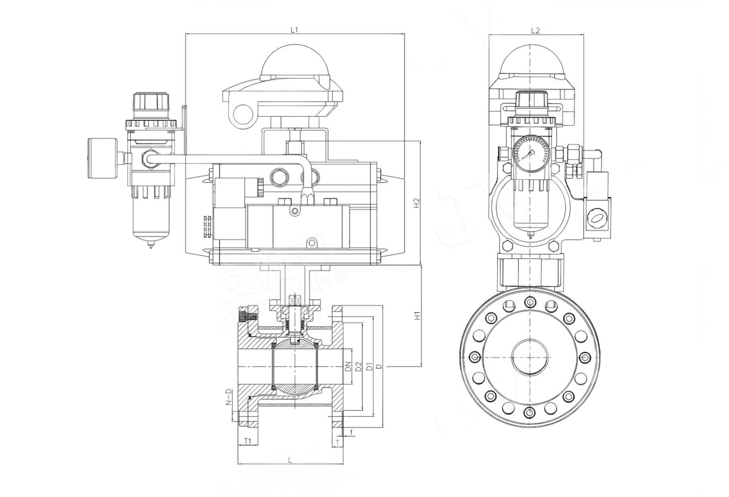 High Platform Design Hot Insulation Ball Valve JL600-Q12